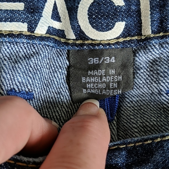 *SOLD* Kenneth Cole Reaction Jeans 36x34 - Picture 3 of 3